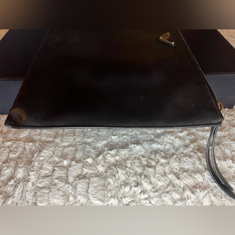 Authentic Prada Saffiano Pouch - image 4